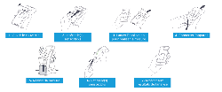 SensoStick "Pool HR" pH, chlore libre/total (Sachet de 5 capteurs)