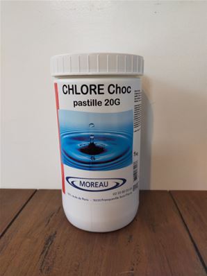 CHLORE CHOC 20G  EN 1 KG