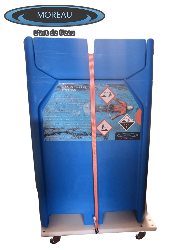 CONTAINER CONSIGNE DE 200 LITRES D HYPOCHLORITE DE SODIUM 