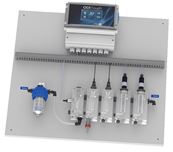 ENSEMBLE ODI TOUCH T(V), pH, CLL (OR) & CLT 0-10ppm CHAMBRE MOD. PMMA