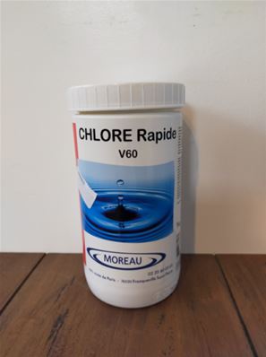 CHLORE CHOC V 60 EN GRANULES  1 KG