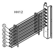 POÊLE HIDDEN HEATER 12 kW