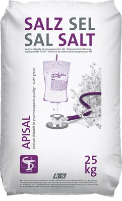 CHLORURE DE SODIUM PHARMACOPEE APISAL EN 25 KG