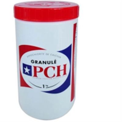 HYPOCHLORITE DE CALCIUM GRANULES PCH EN 1 KG