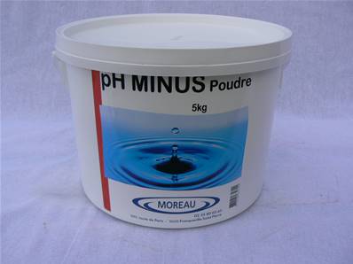 PH MOINS POUDRE 5 KG