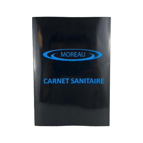 CARNET SANITAIRE MOREAU 4 BASSINS PAR PAGE