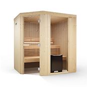 SAUNA HARMONY PRO 1930x1675x2170 MODELE D'ANGLE 6,6 kW