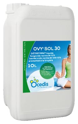 OVYSOL 30 EN 10 L DETARTRANT, NETTOIE , LIMITE FORMATION CALCAIRE