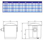 PREFILTRE 33LITRES 3" FLUIDRA